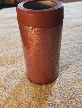 Sparkling Rose Metallic Travel Tumbler Frost Buddy